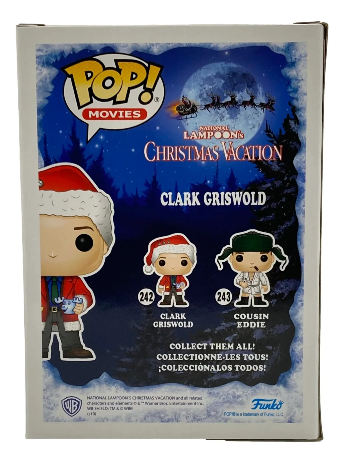 Chevy Chase — Chevy Chase Signed National Lampoon's Christmas Vacation Funko Pop #242 BAS, image 3
