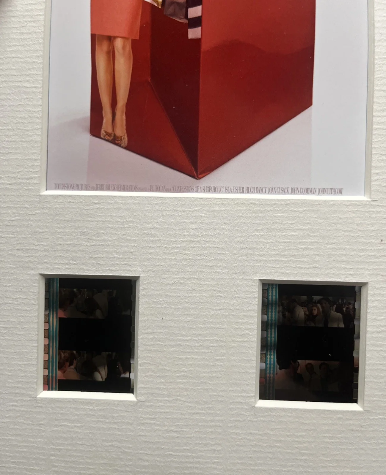 CONFESSIONS OF A SHOPAHOLIC . 35mm Film Cell Mounted Display, image 3