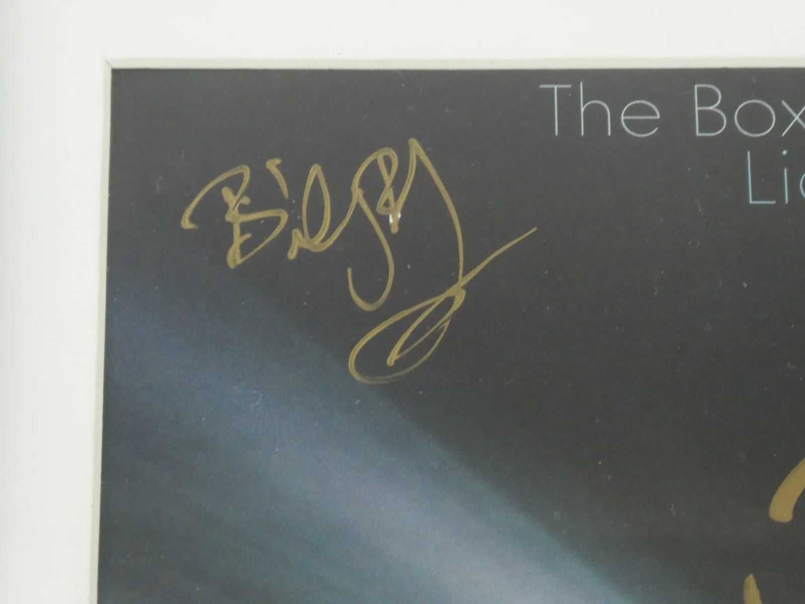 Billy Bob Thornton +1 Signed The Boxmasters Autographed Framed Matted CD Cover, image 3