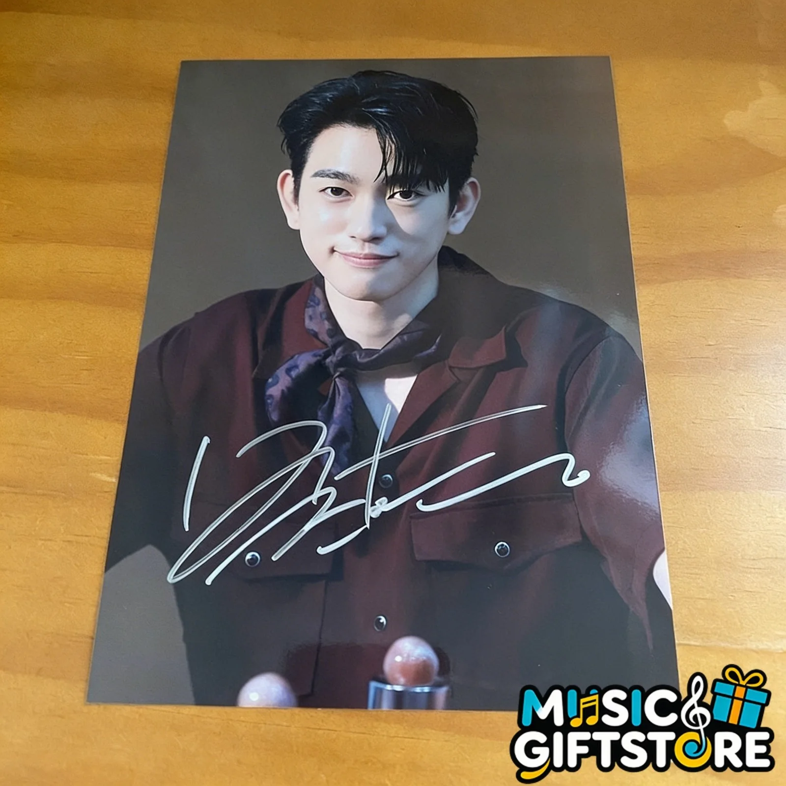 Our Unwritten Seoul Park JinYoung Autographed Photo K-POP 4*6 2025 #MUGS, изображение 3