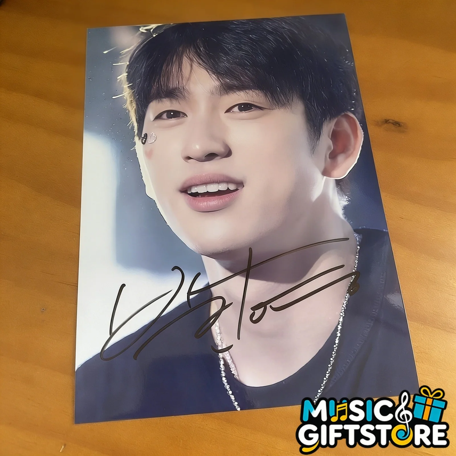 Our Unwritten Seoul Park JinYoung Autographed Photo K-POP 4*6 2025 #MUGS, изображение 5