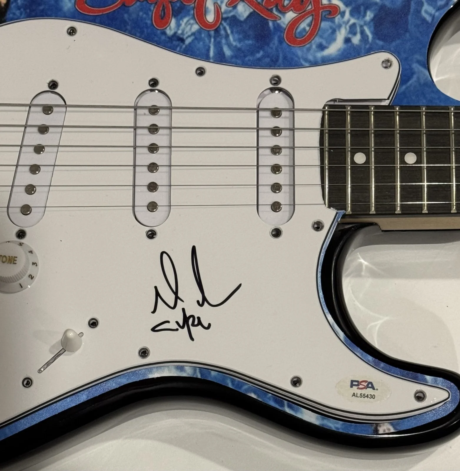 MARK MCGRATH SIGNED CUSTOM SUGAR RAY 14:59 ELECTRIC GUITAR PSA COA, image 2