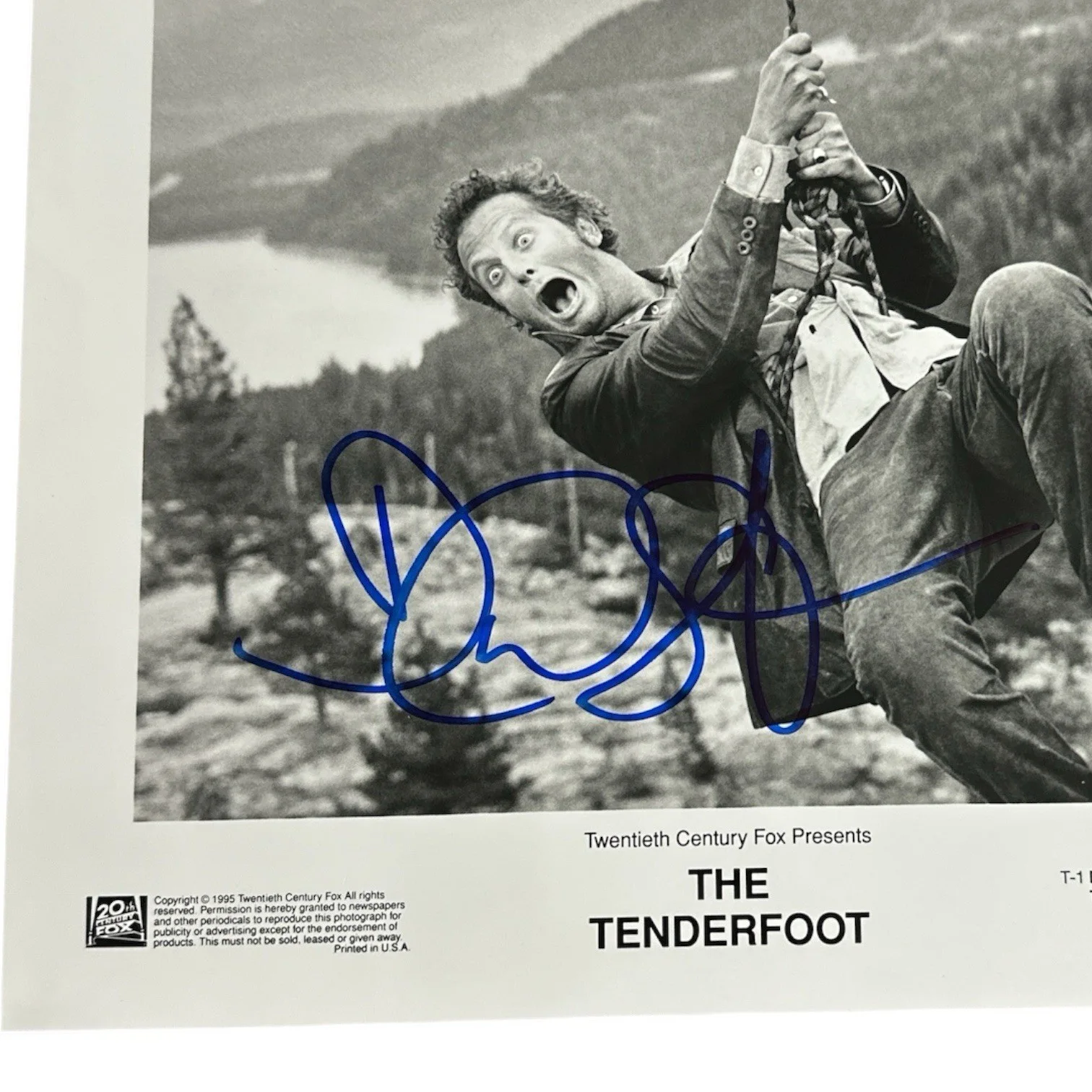 Daniel Stern — Daniel Stern Signed “Tenderfoot” Promo Photo! City Slickers & Home Alone Star!, image 2