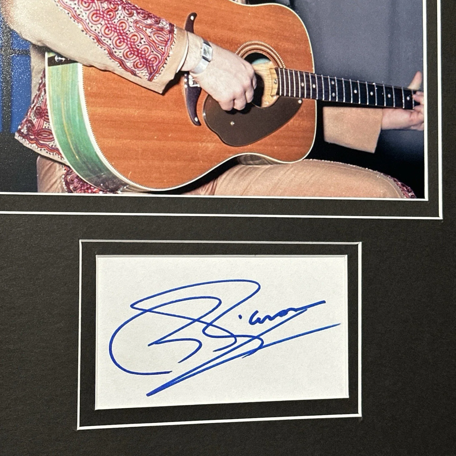Bill Anderson Autograph Signed 11x14” FRAME READY Photo & Index Card! Opry Star!, изображение 2
