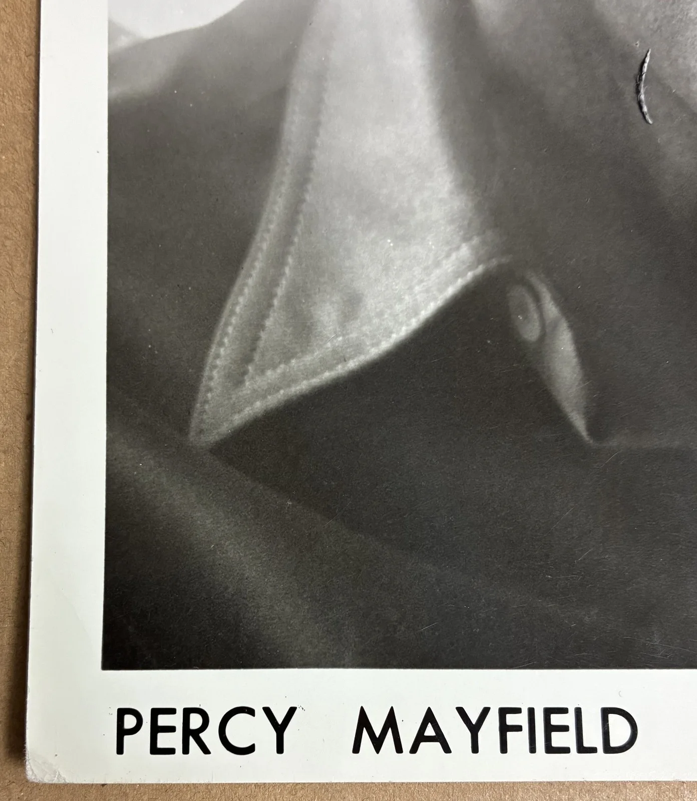 Percy Mayfield Press Photo Signed by Tina Mayfield Funk Soul R&B Promo Photo, изображение 5