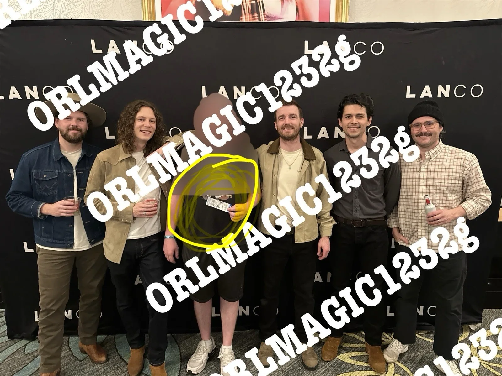 LANCO Signed Ticket Stub 2026 Country Music Band Nashville Auto Of All 5 Proof, изображение 4