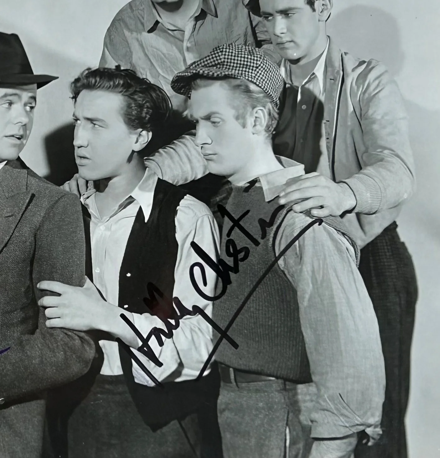 ELISHA COOK+HALLY CHESTER—SIGNED PHOTO—Bogart•Kubrick•Superman•Batman•Polanski, изображение 2