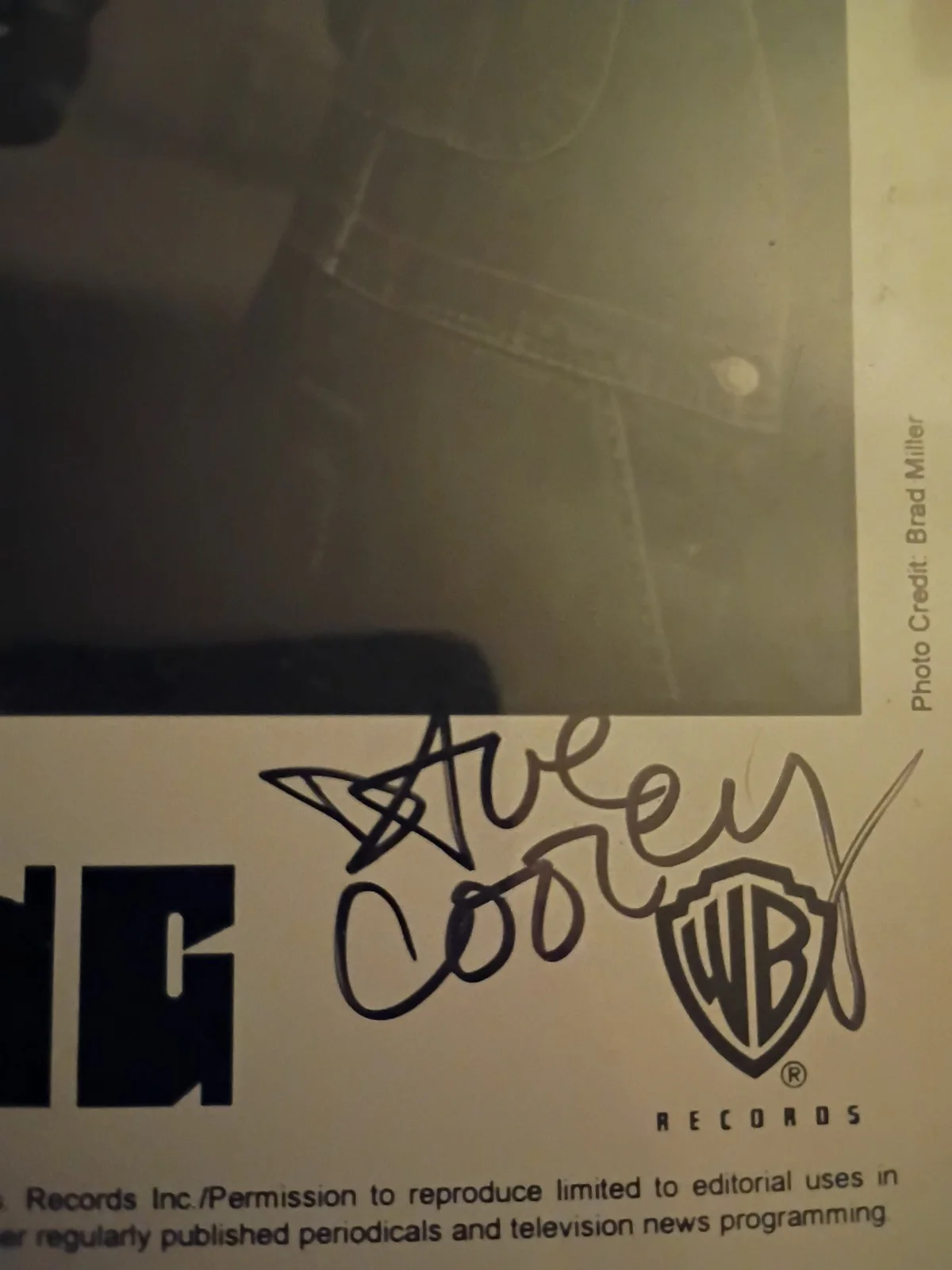 Citizen King Signed 8x10 band promo photo 1999 Warner Brothers..., image 2