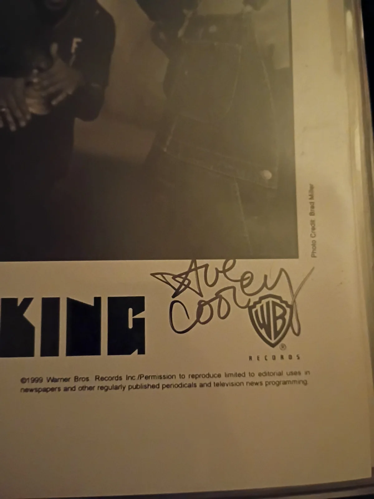 Citizen King Signed 8x10 band promo photo 1999 Warner Brothers..., image 5