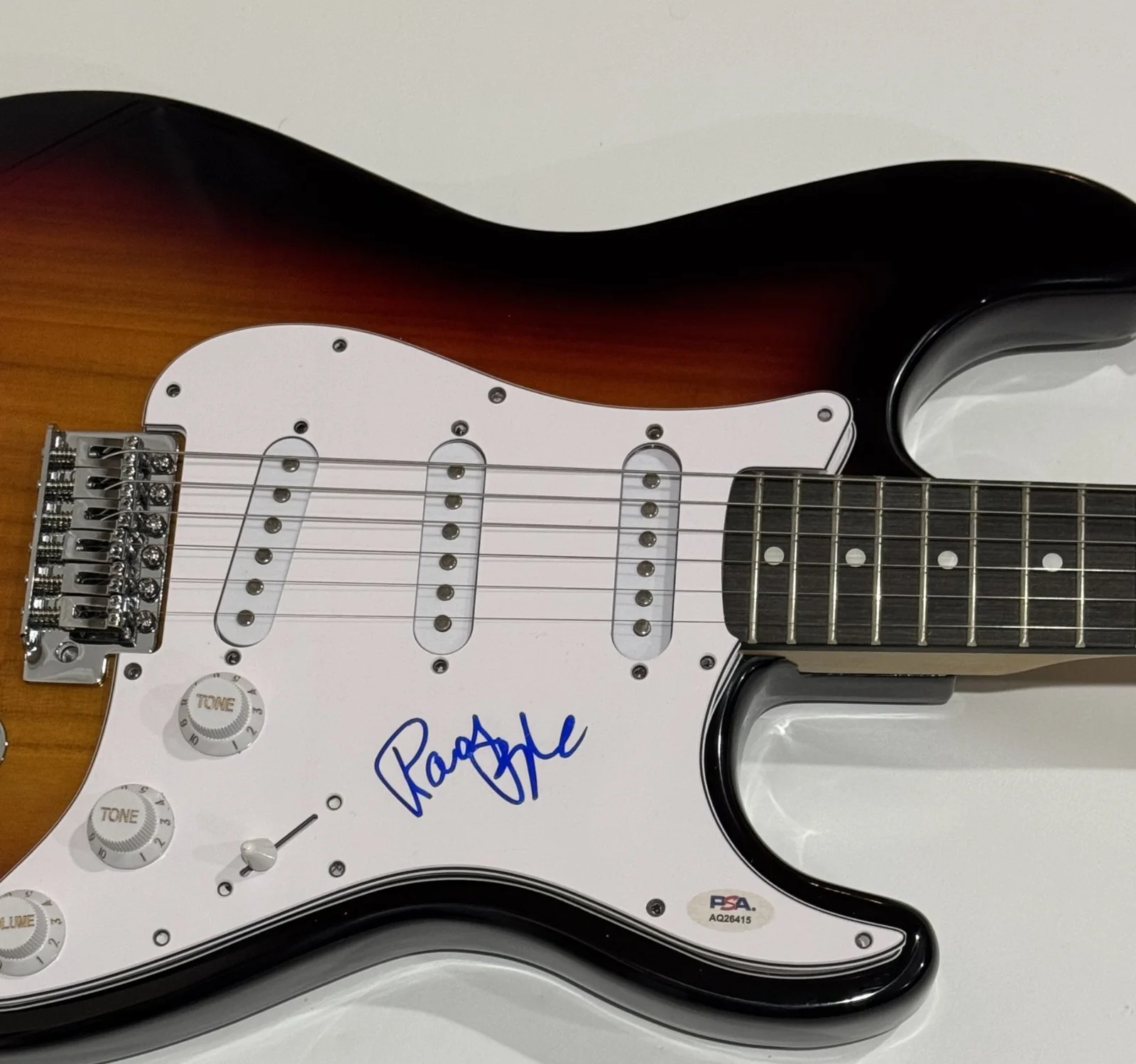 RANDY BACHMAN SIGNED GUITAR BACHMAN-TURNER OVERDRIVE THE GUESS WHO PSA COA, изображение 2