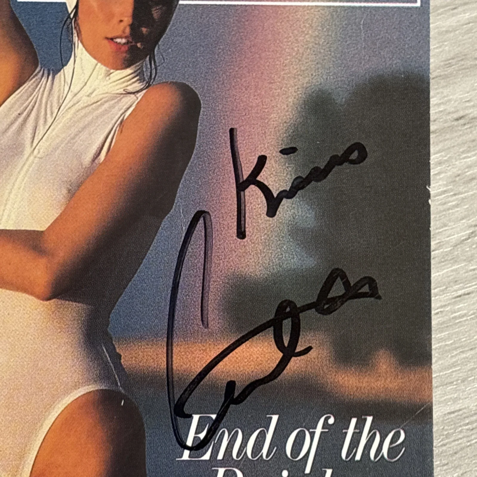 Carol Alt Autographed 4x6 Photo model, image 2