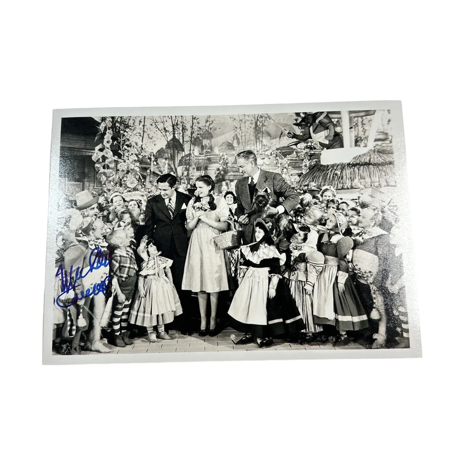 Mickey Carroll — Mickey Carroll (d. 2009) Autograph Signed 5x7 Photo! Wizard of Oz Munchkin!