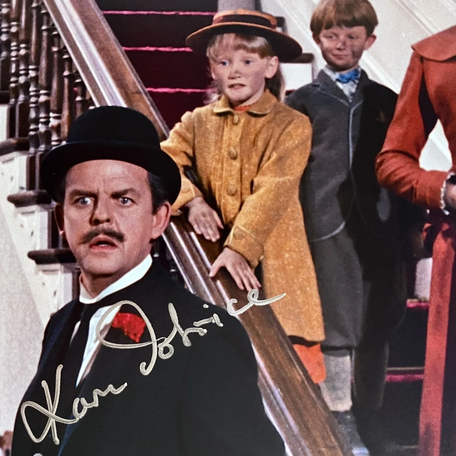 Karen Dotrice — MARY POPPINS Signed 8x10 Photo / KAREN DOTRICE as Jane Banks / DISNEY CHILD STAR