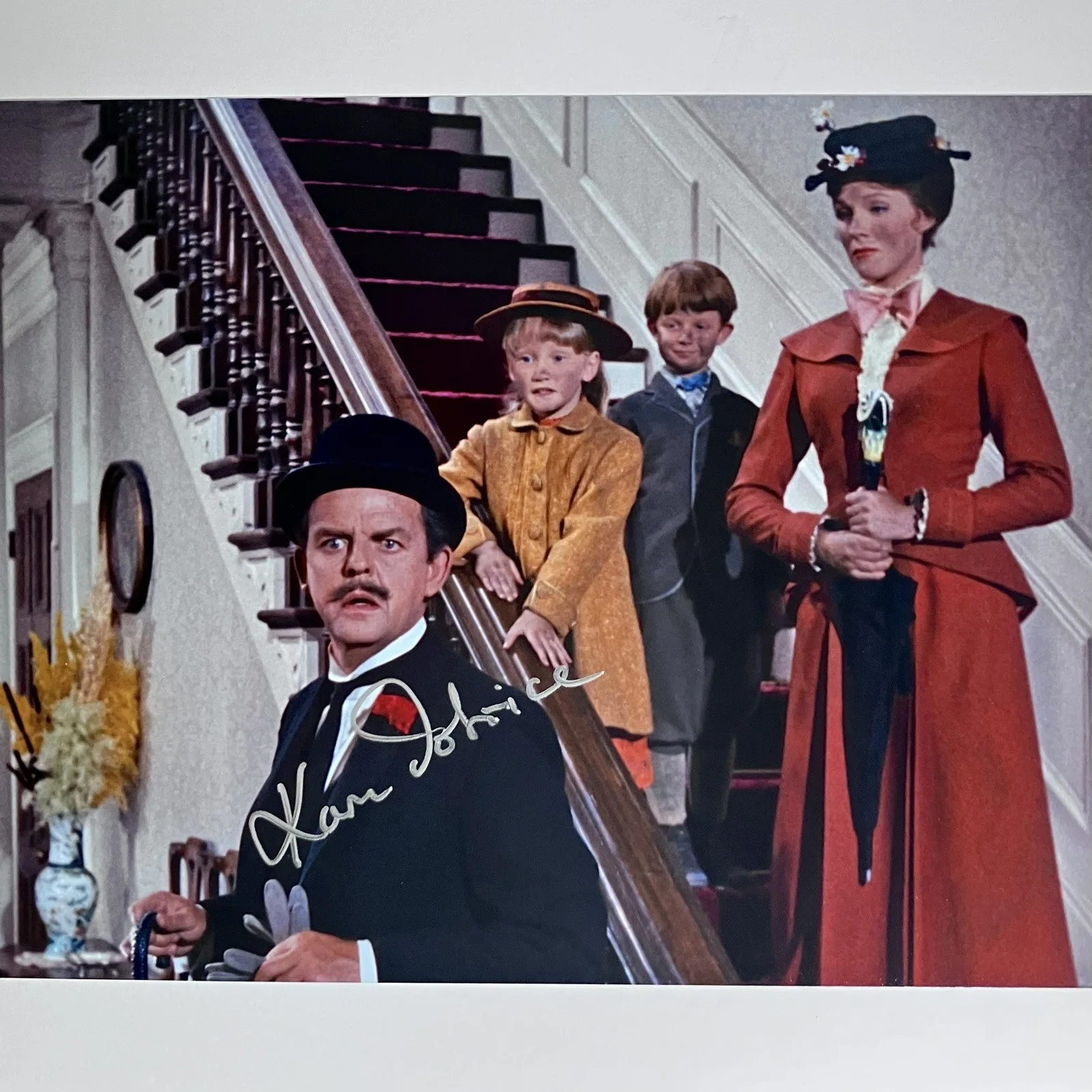 Karen Dotrice — MARY POPPINS Signed 8x10 Photo / KAREN DOTRICE as Jane Banks / DISNEY CHILD STAR, изображение 2