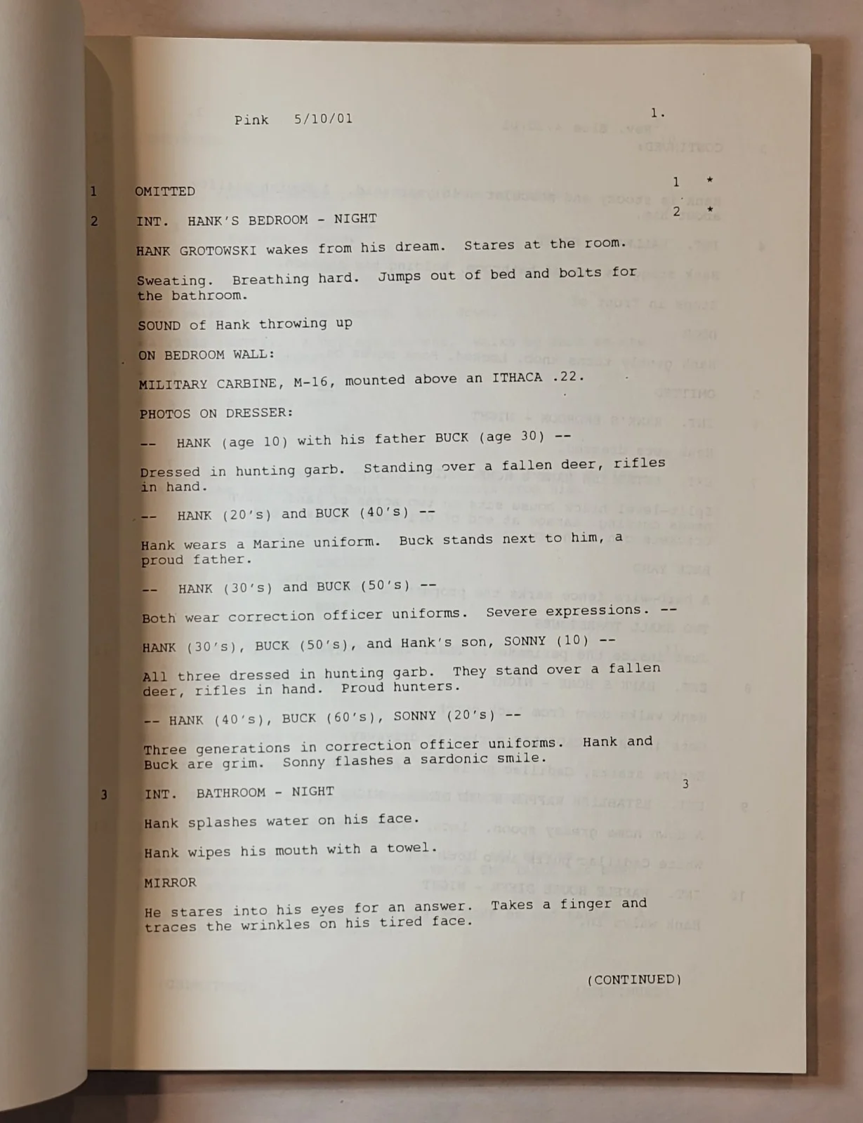Marc Forster — 2001 Monster's Ball Movie Screenplay Script Original Book Billy Bob Halle Berry, изображение 3