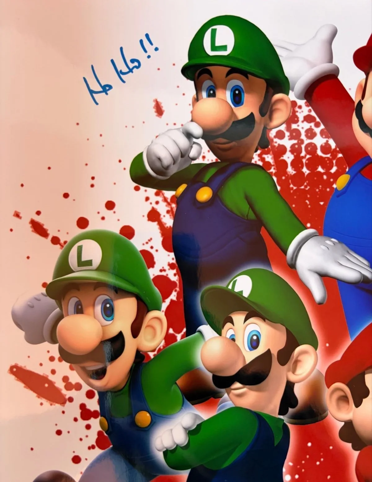 Charles Martinet — CHARLES MARTINET SIGNED AUTOGRAPHED 11X14 PHOTO SUPER MARIO BROS LUIGI PSA, изображение 2