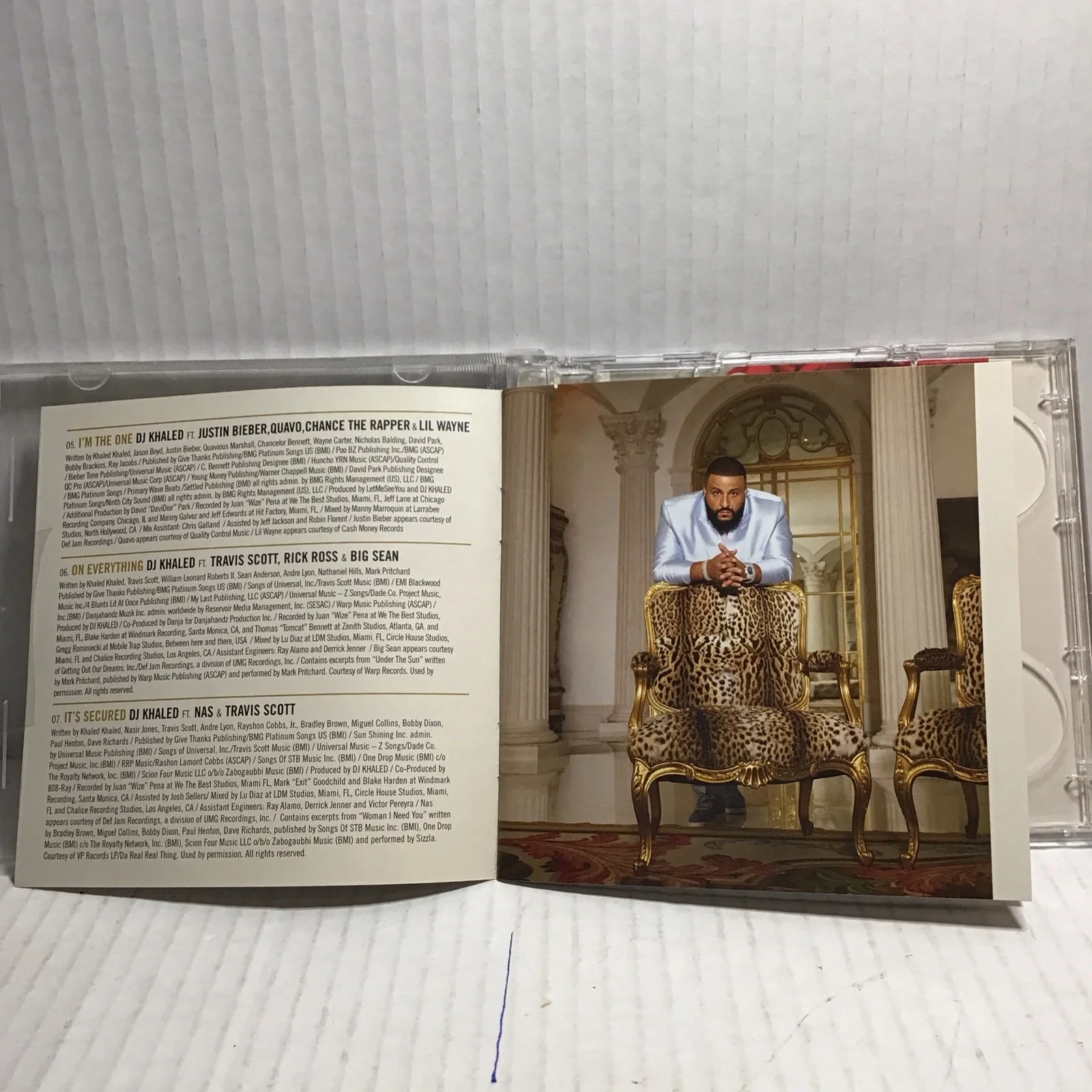 Dj Khaled Grateful Album Book Only “ No CD” In Case, image 3