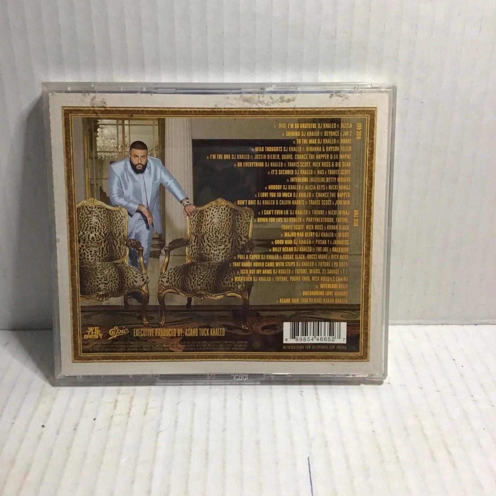 Dj Khaled Grateful Album Book Only “ No CD” In Case, image 5