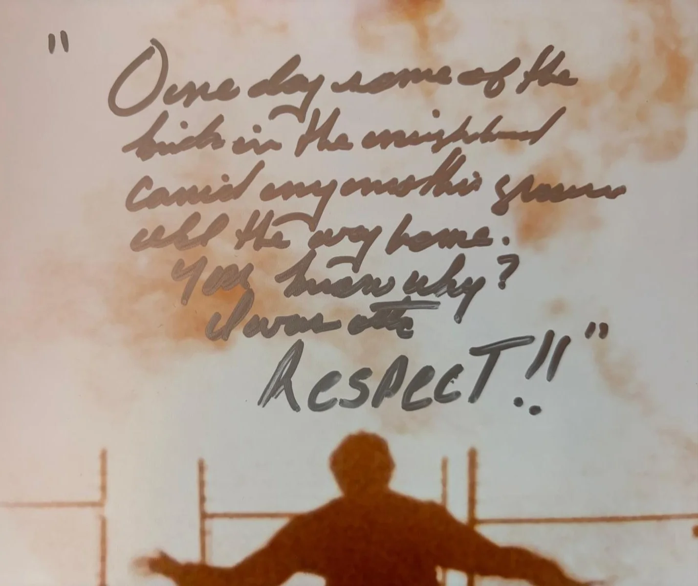 Chris Serrone — CHRIS SERRONE SIGNED AUTOGRAPHED 11X14 PHOTO GOODFELLAS RARE INSCRIPTION PSA, image 3