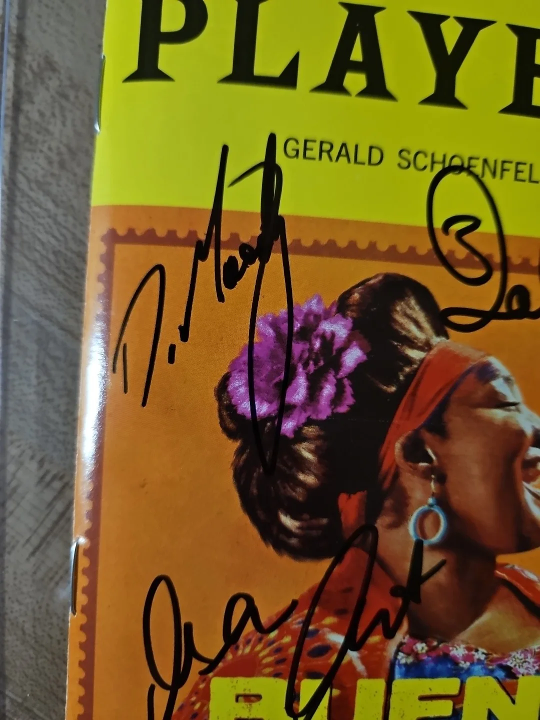 Isa Antonetti, Da'Von T Moody, Jaleel Battles Jr — Buena Vista Social Club Signed Playbill Plus Insert - 3 Signatures, изображение 2