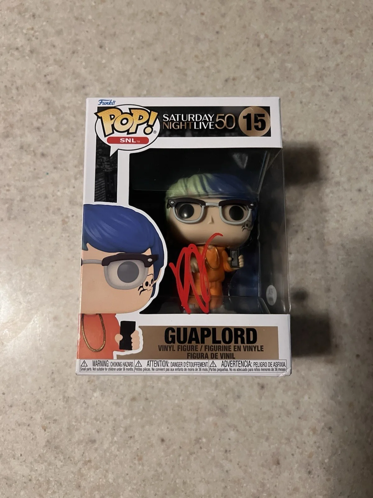 Pete Davidson — Pete Davidson Signed Funko Pop PSA / DNA COA Guaplord SNL #15 Autograph Auto