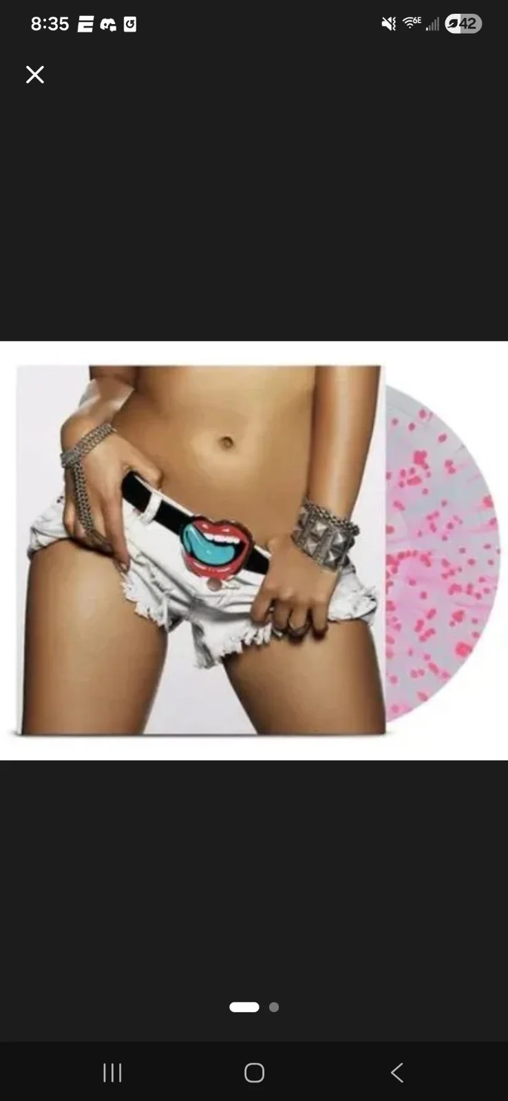 Ronnie Radke Autographed Pink Splatter Just Like You Original Vinyl Record Album, изображение 4