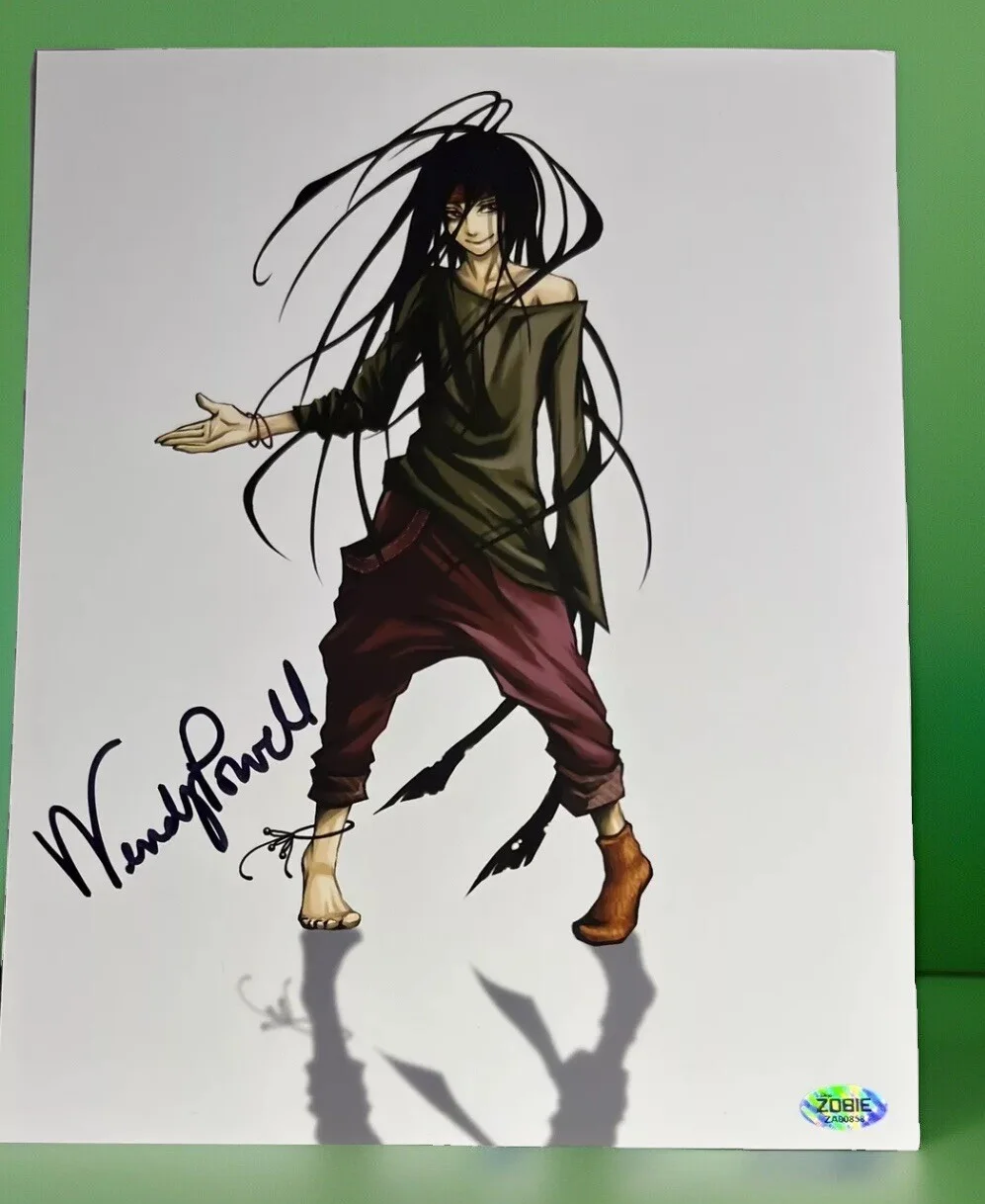 Wendy Powell — Full Metal Alchemist ENVY 8x10 Photo Signed BY Wendy Powell With Zobie COA