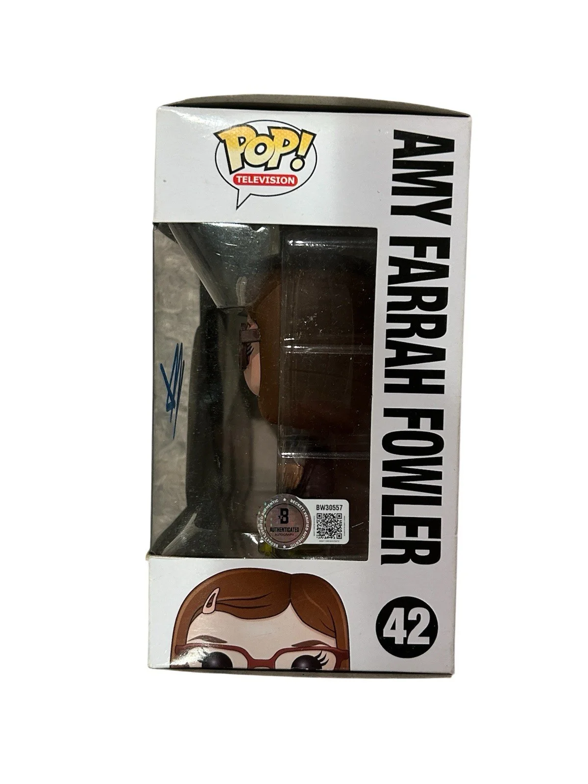 MAYIM BIALIK SIGNED BIG BANG THEORY AMY FARRAH FOWLER FUNKO BECKETT COA, image 3