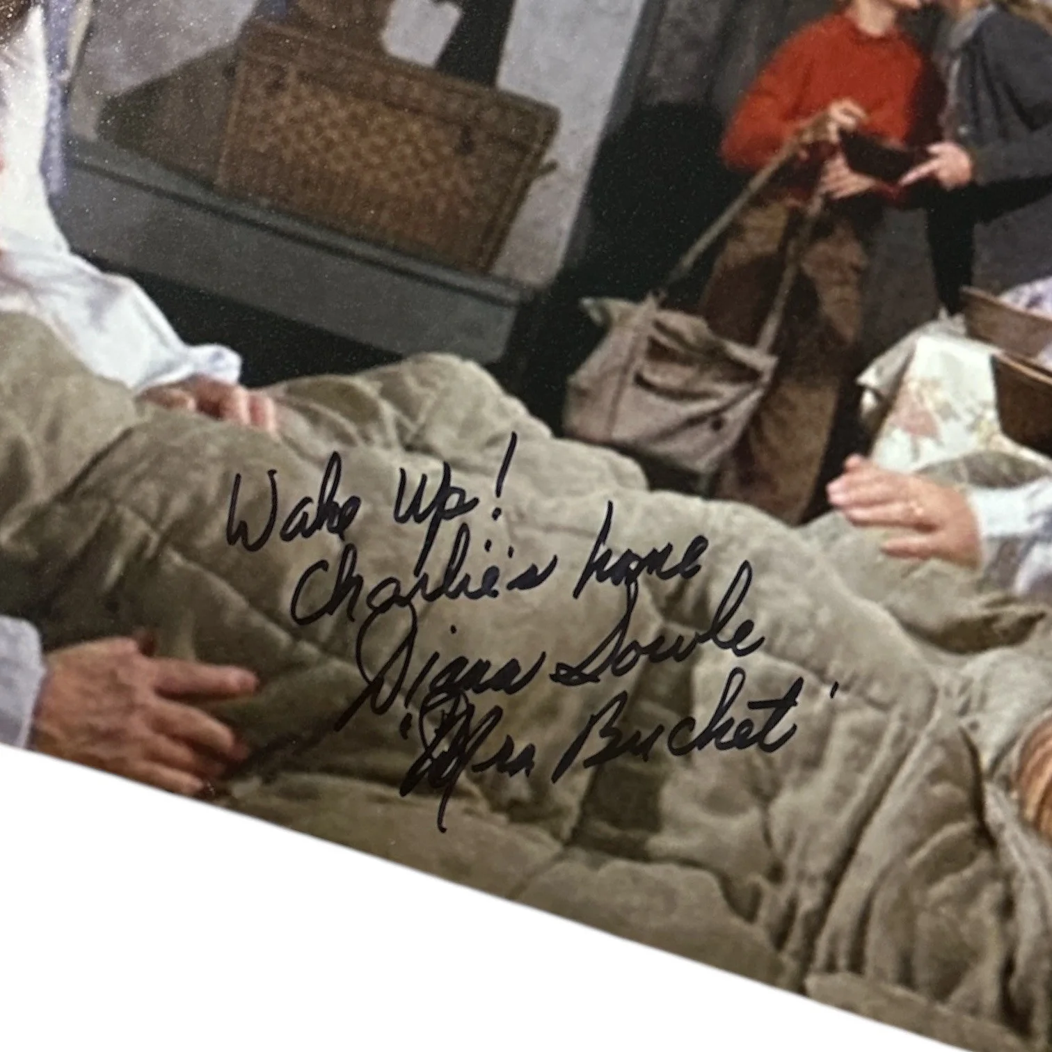 Diana Sowle — Diana Sowle (d. 2018) Autograph 8x10 Photo! Mrs. Bucket Willy Wonka! W/ Quote!, изображение 2