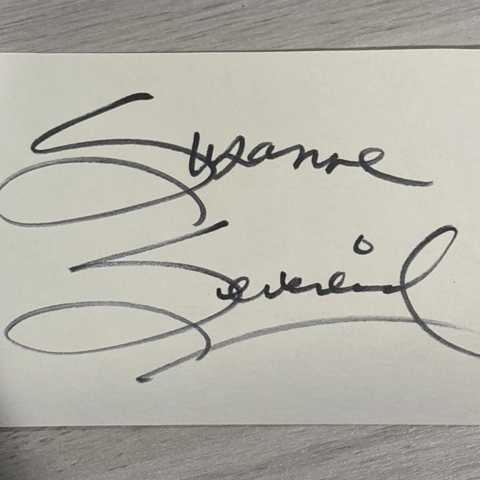 Susanne Severeid - Hollywood High - Don't Answer the Phone! - Autographed 1983, image 2