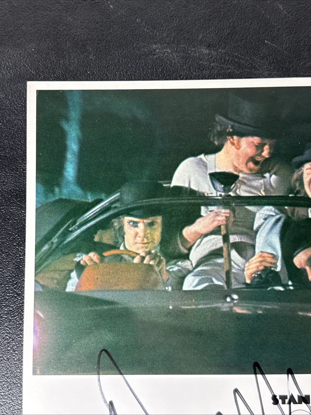 MALCOLM McDOWELL — Signed A Clockwork Orange Lobby Card Malcolm McDowell Stanley Kubrick 1972, image 2