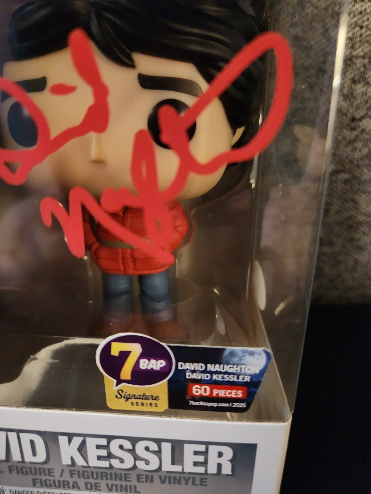 Dave Naughton — American Werewolf In London Signed David Kessler JSA David Naughton LE 1/60, image 3
