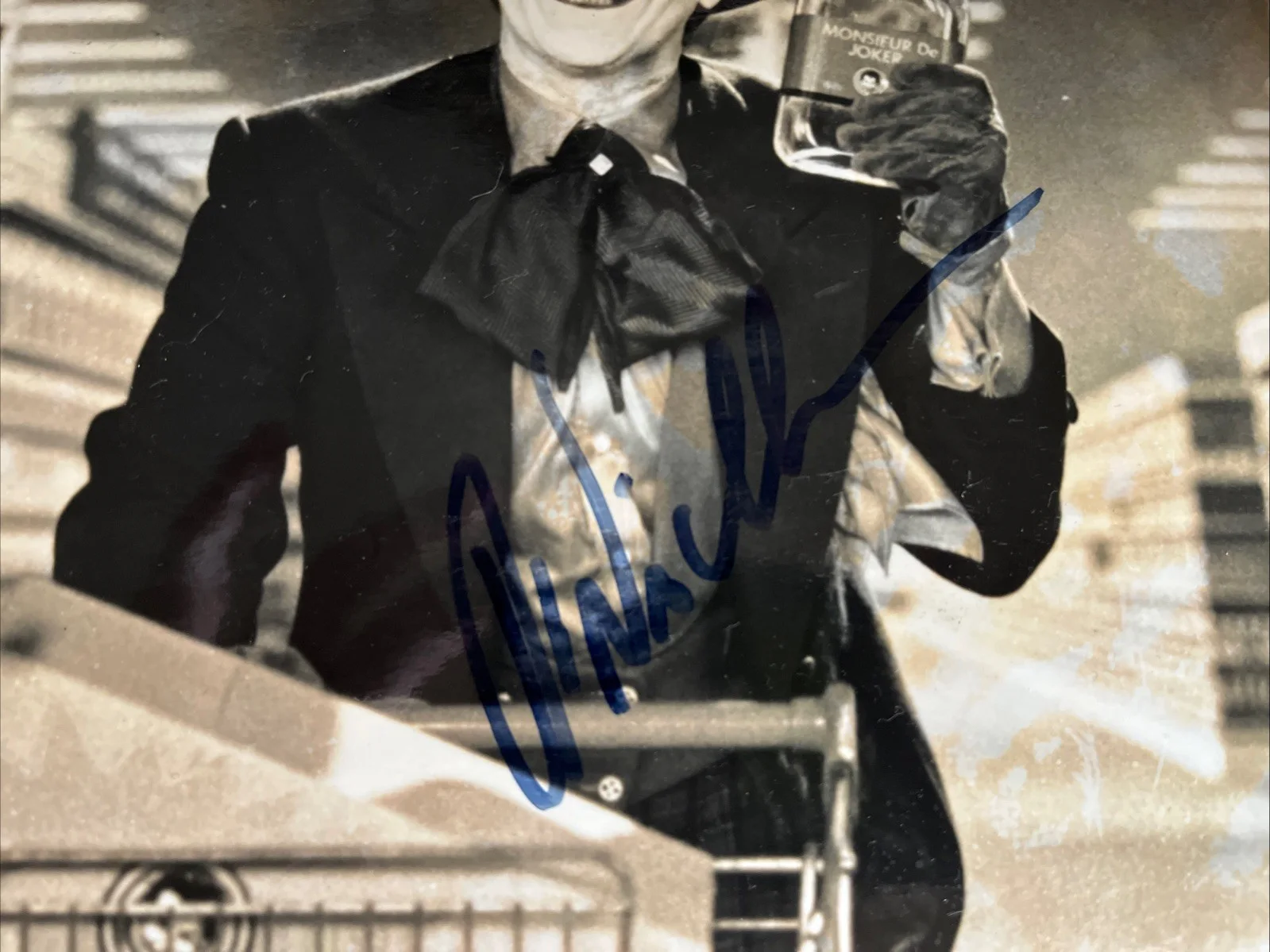 Jack Nicholson — FRAMED JACK NICHOLSON SIGNED 8X10 JOKER PHOTO With COA RARE Photo Black White, изображение 5