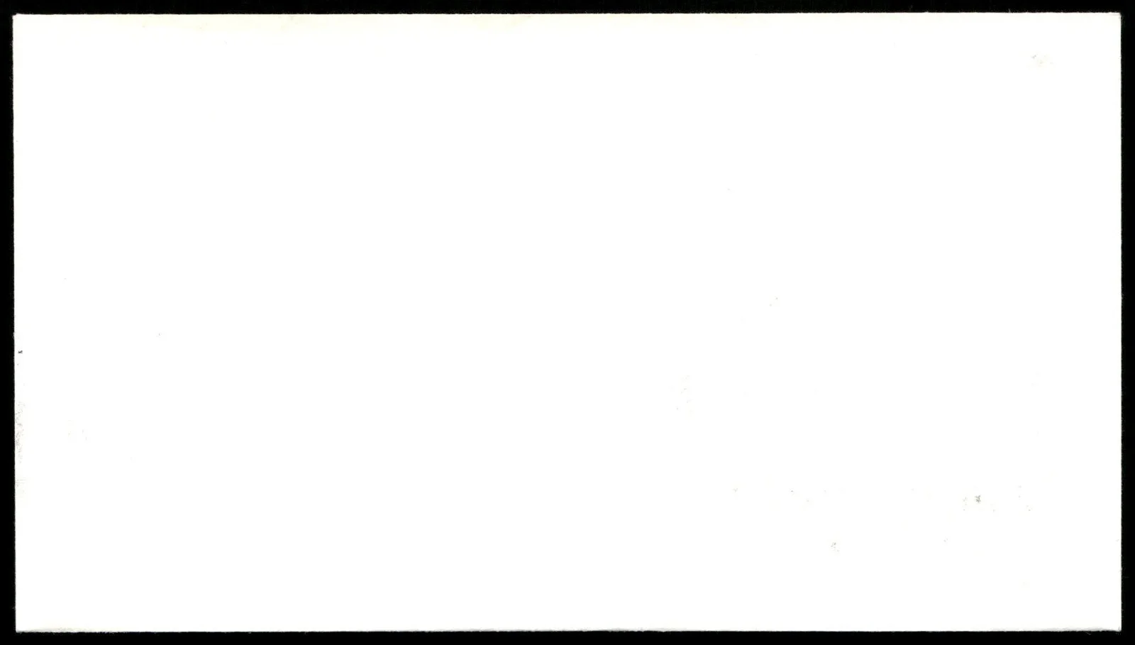 Actor Barry Sullivan First 1st Day Cover Signed Auto -Rare Autograph, image 2