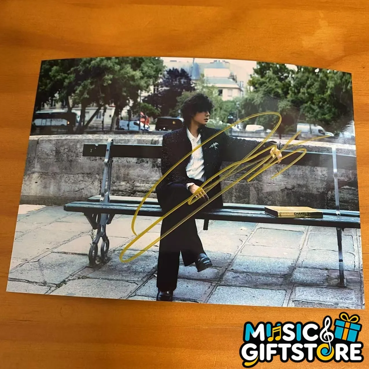 WANG YIBO YI BO PHOTO CARD PICTURE SIGNED AUTOGRAPHED CHINESE 4*6 2025C #MUGS, изображение 3
