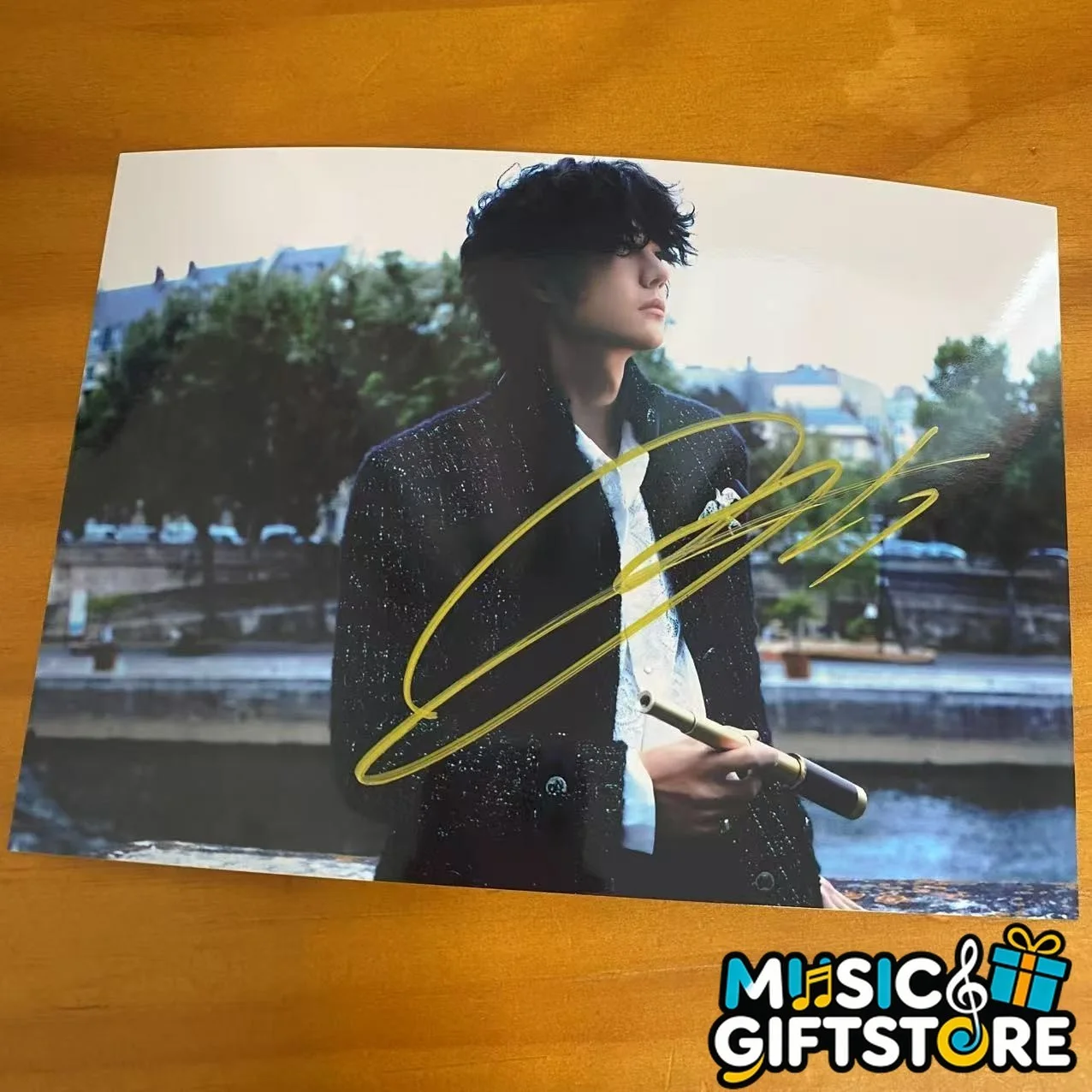 WANG YIBO YI BO PHOTO CARD PICTURE SIGNED AUTOGRAPHED CHINESE 4*6 2025C #MUGS, изображение 4