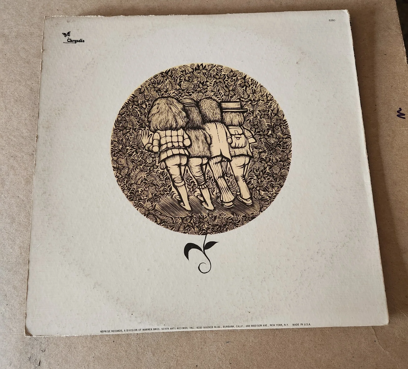 Jethro Tull Ian Anderson Autographed Vinyl LP Album Stand Up, изображение 4