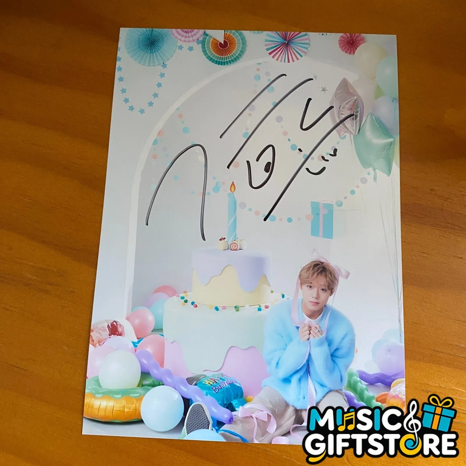 PARK JI HOON Autographed Signed Photo 4*6 K-POP COLLECTION 2025A #MUGS, изображение 3
