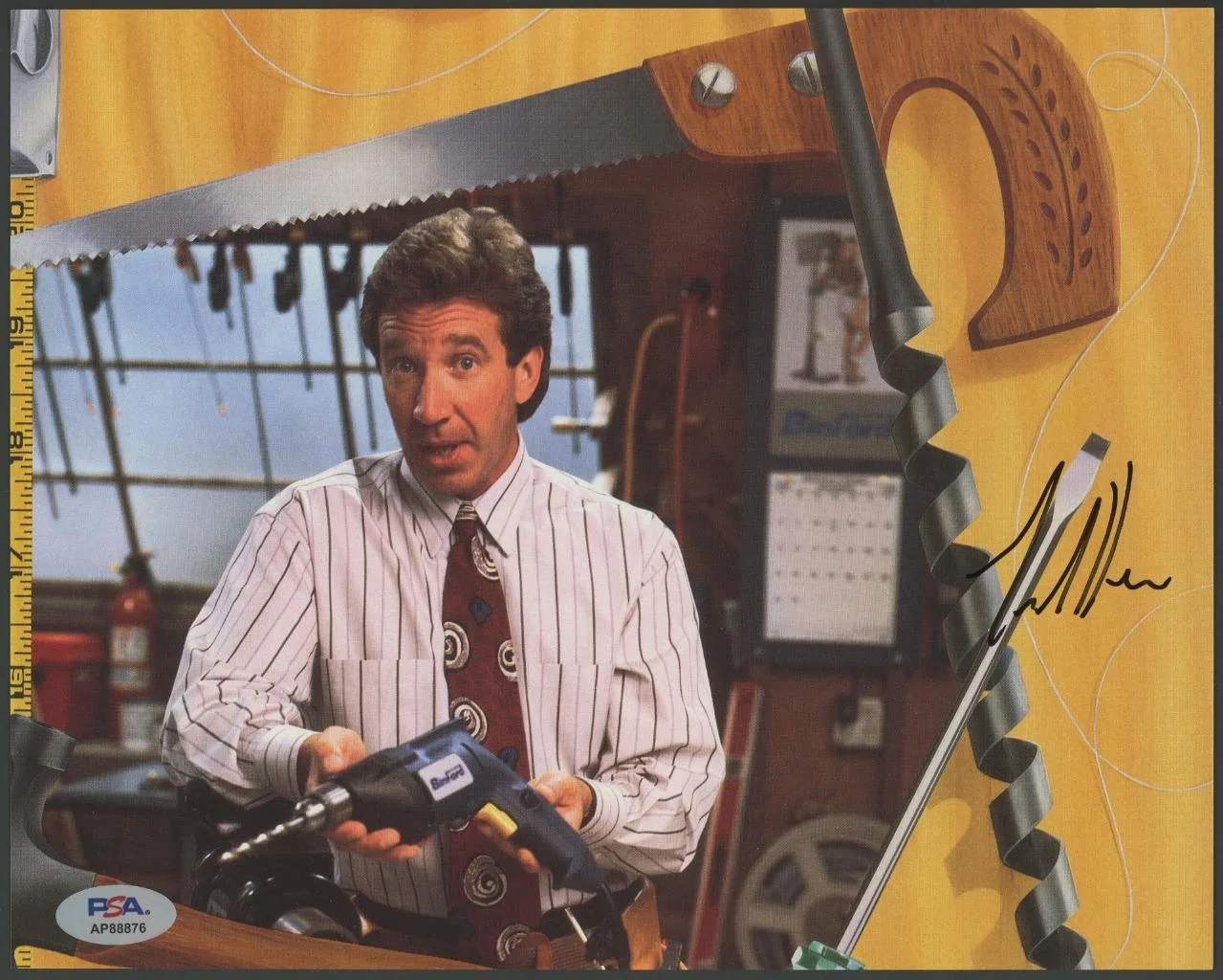 Tim Allen — TIM ALLEN signed 8x10 photo | "Home Improvement" - autograph PSA/DNA