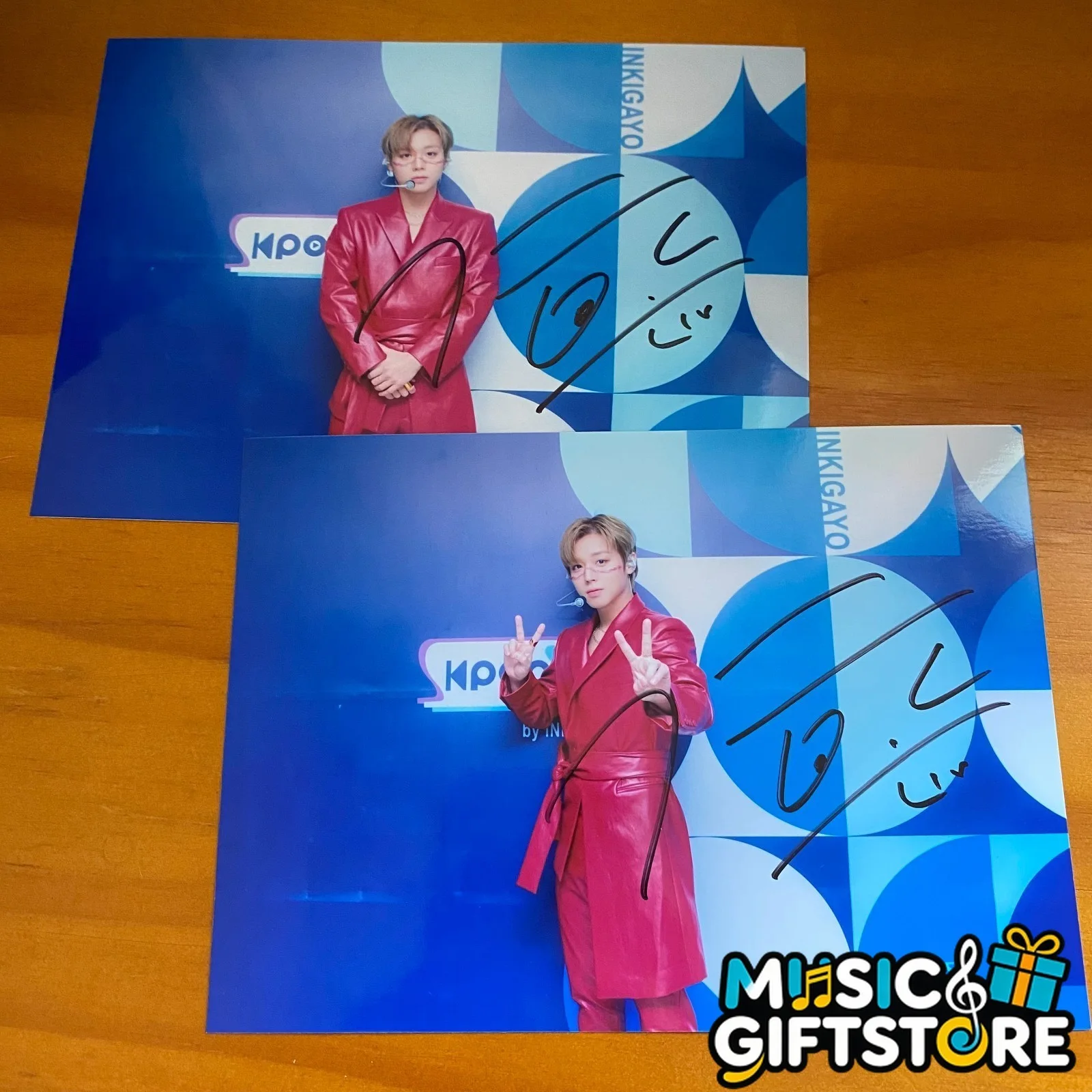PARK JI HOON Autographed Signed Photo 4*6 K-POP COLLECTION 2025F #MUGS, изображение 2