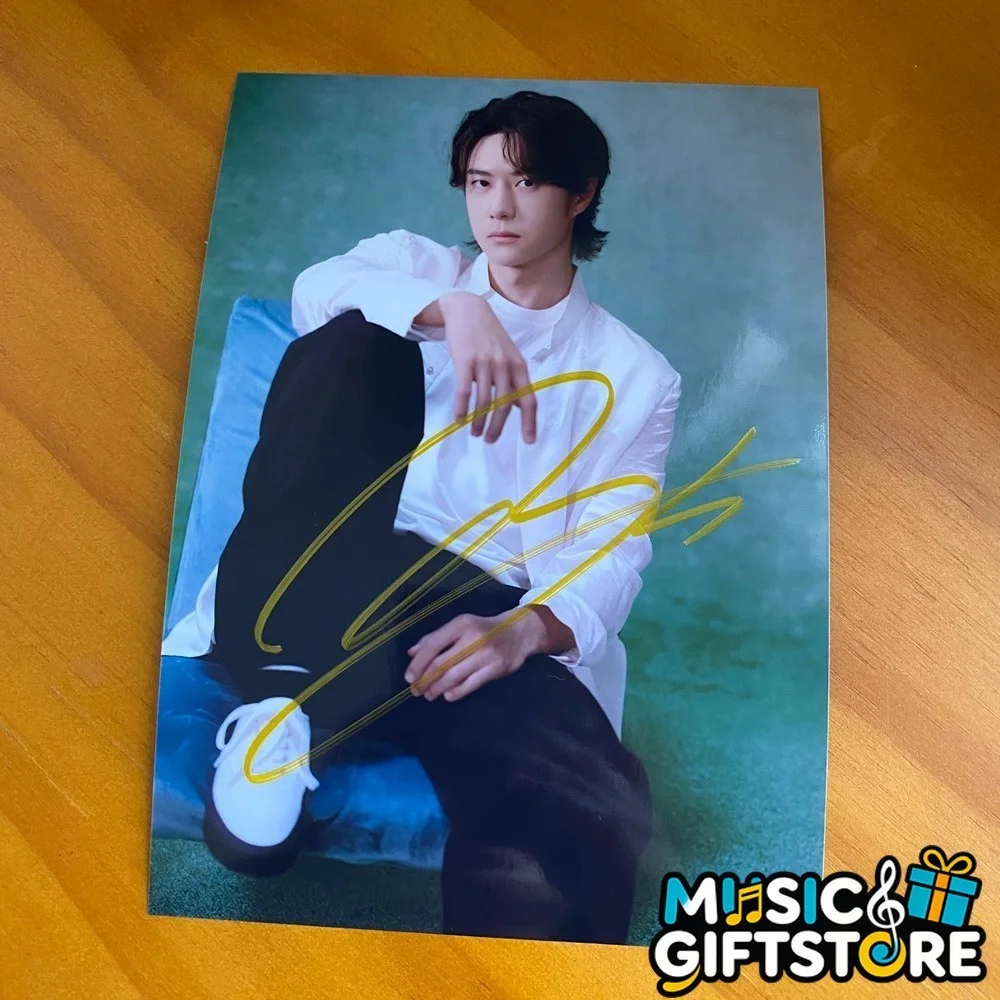 WANG YIBO Autographed Signed Photo 4*6 Collection 王一博 202509 #MUGS, изображение 2