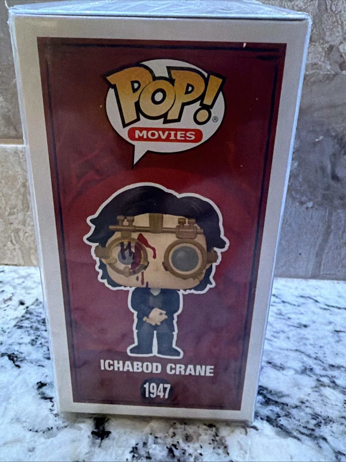 Johnny Depp — Johnny Depp Hand Signed Ichabod Crane Sleepy Hollow Funko Pop 1947 W/ COA, изображение 3