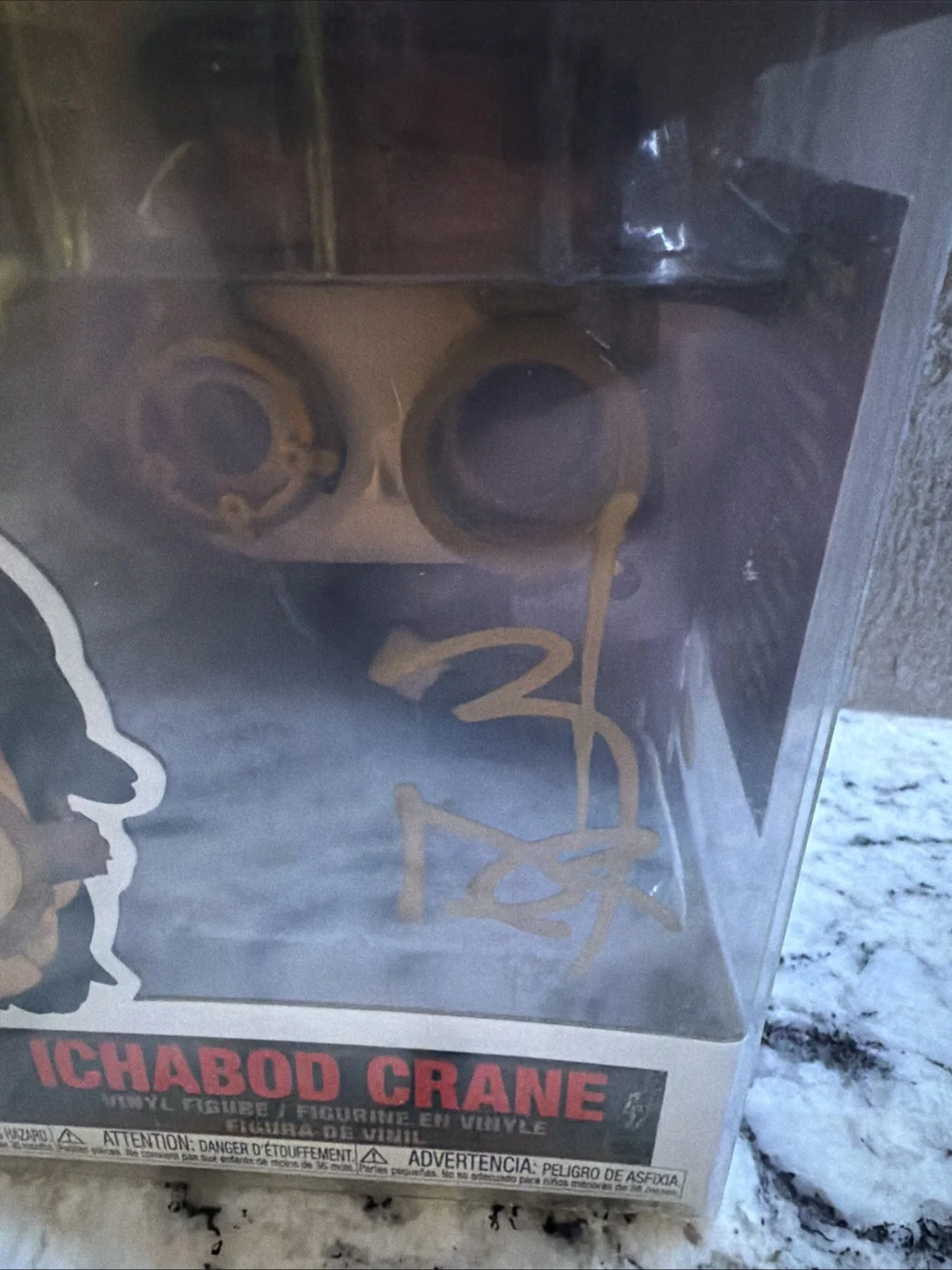 Johnny Depp — Johnny Depp Hand Signed Ichabod Crane Sleepy Hollow Funko Pop 1947 W/ COA, изображение 5