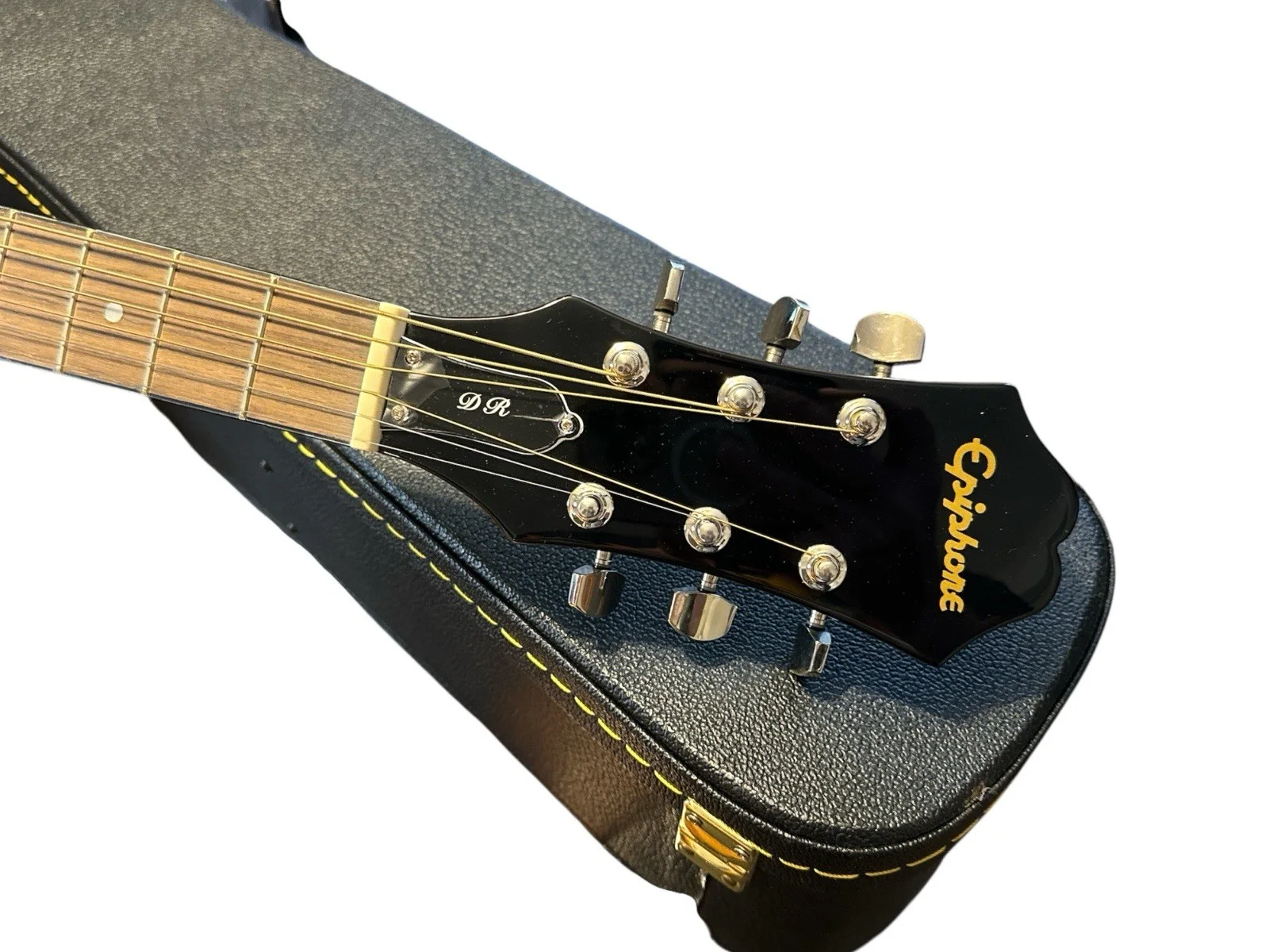 Luke Bryan Autograph Signed Epiphone Acoustic Guitar w/ Hard Case & Proof Photos, изображение 5