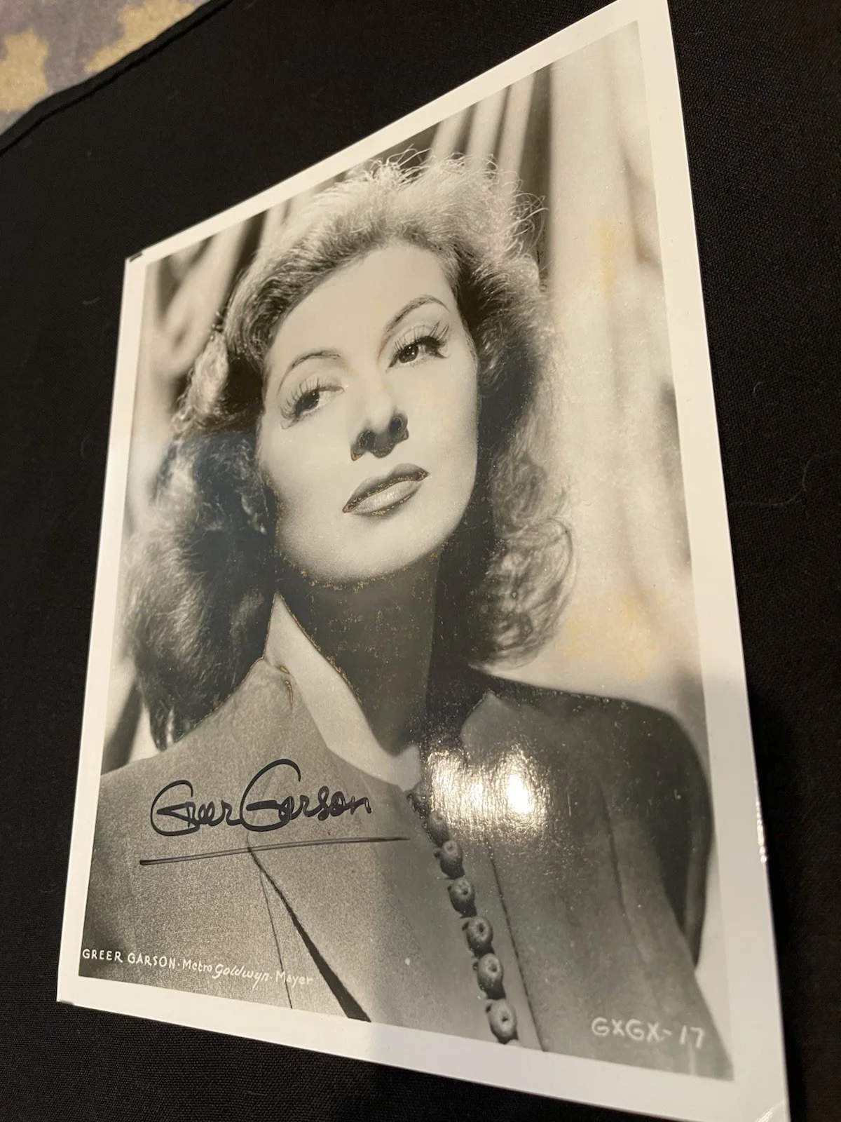 GREER GARSON Autographed Signed Studio Photo, 8x10 Glossy, Movie Star, изображение 3