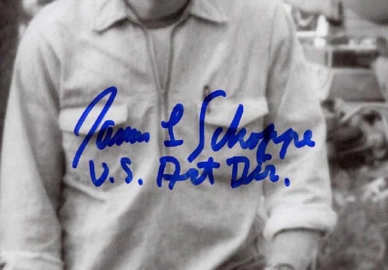 JAMES SCHOPPE SIGNED AUTOGRAPHED 11x14 PHOTO US ART DIRECTOR STAR WARS BECKET, изображение 2