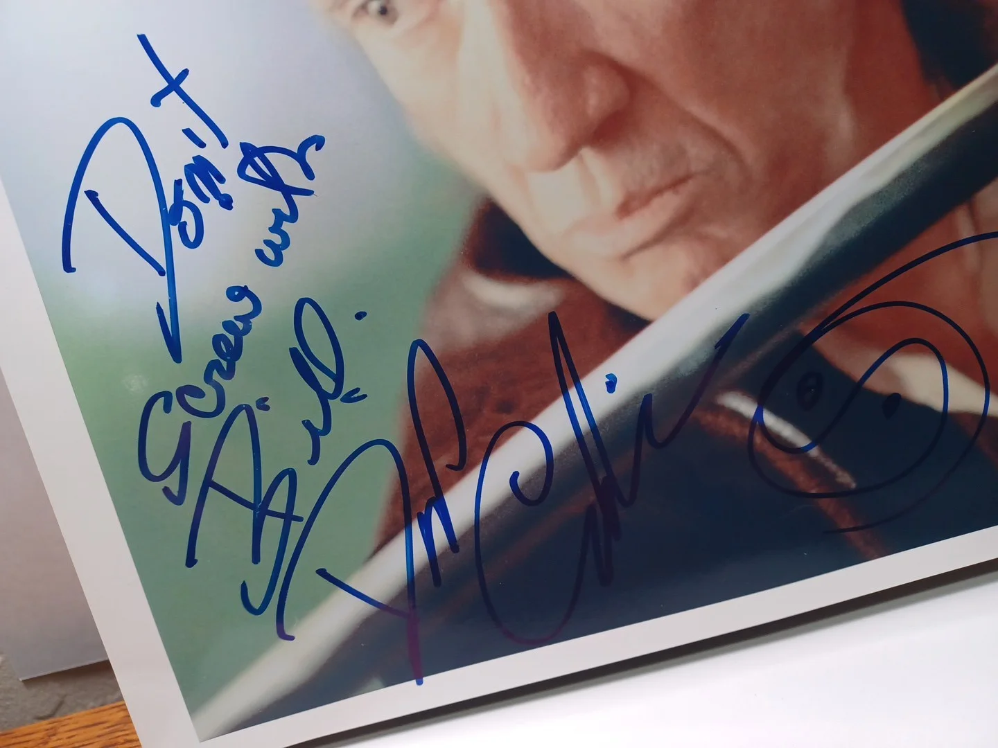 David Carradine Autographed Color Photo From "Kill Bill" RRP 551, image 2