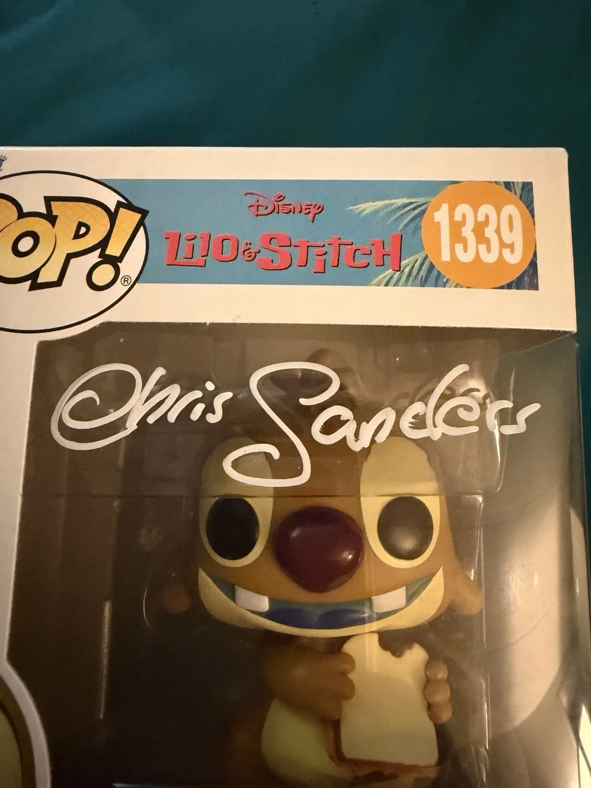 Chris Sanders — Chris Sanders Signed Lilo & Stitch Reuben w Grilled Cheese JSA COA READ!! 🔥, изображение 3