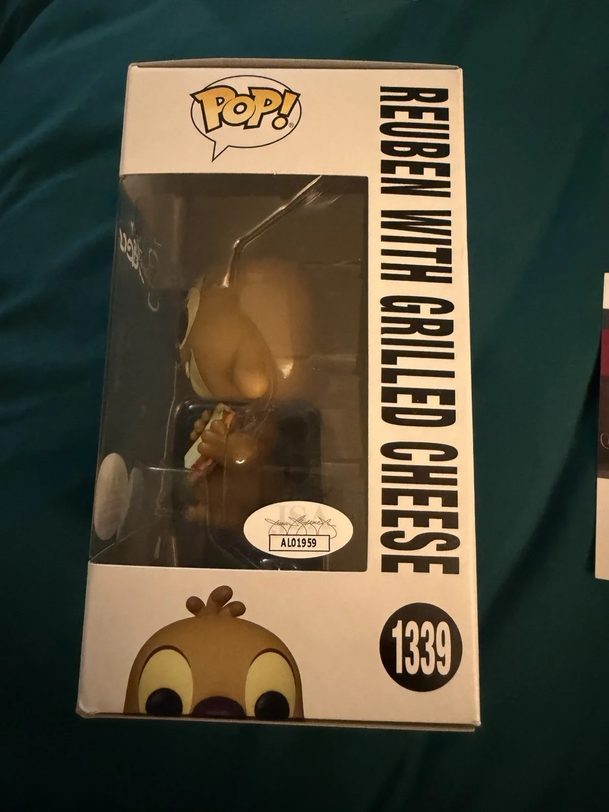 Chris Sanders — Chris Sanders Signed Lilo & Stitch Reuben w Grilled Cheese JSA COA READ!! 🔥, изображение 4