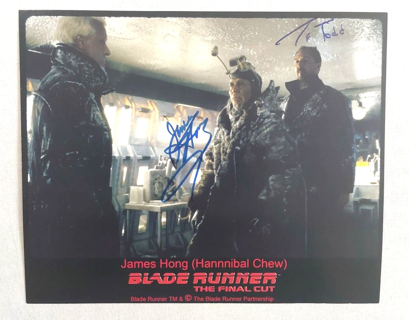 James Hong — James Hong Signed 8x10 Photo Blade Runner Hannibal Chew Autograph Personalized